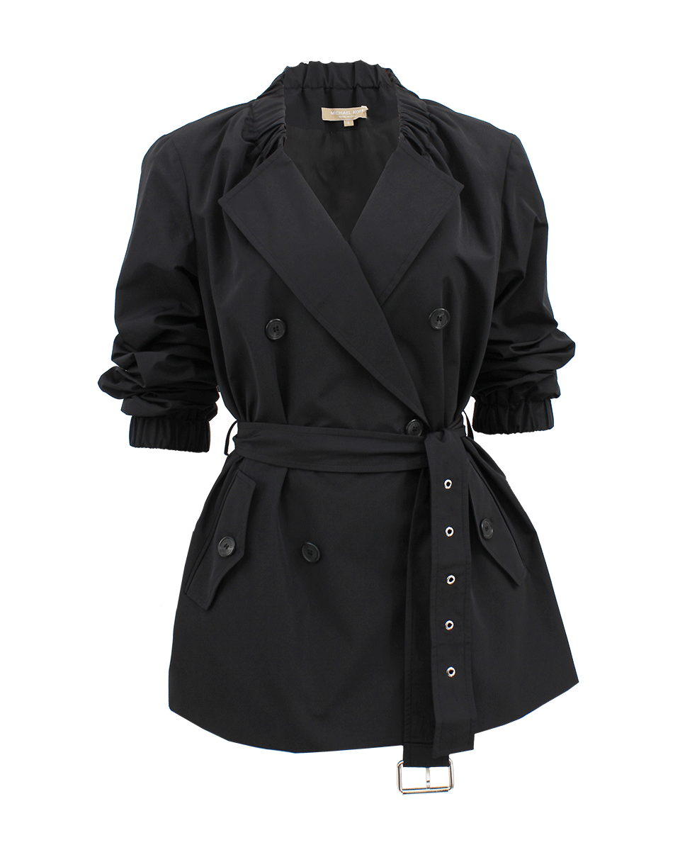 MICHAEL KORS-Techno Gathered Trench-