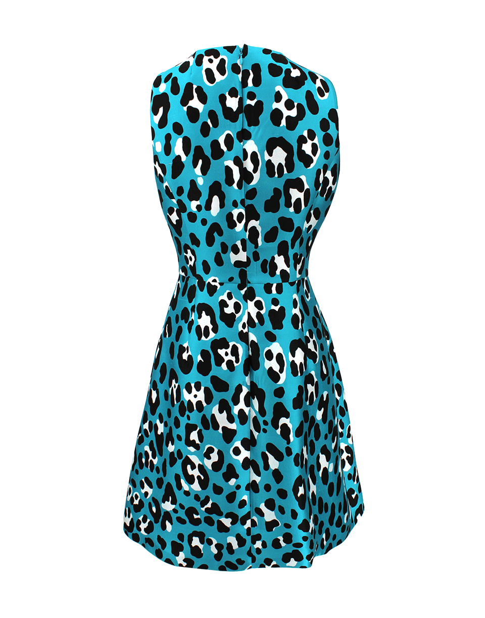 MICHAEL KORS-Bell Leopard Print Dress-