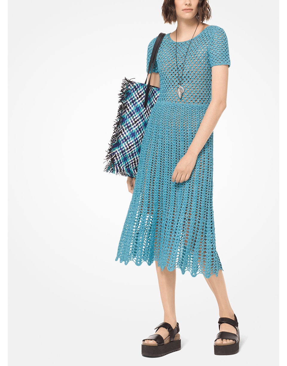 MICHAEL KORS-Crochet Dress-