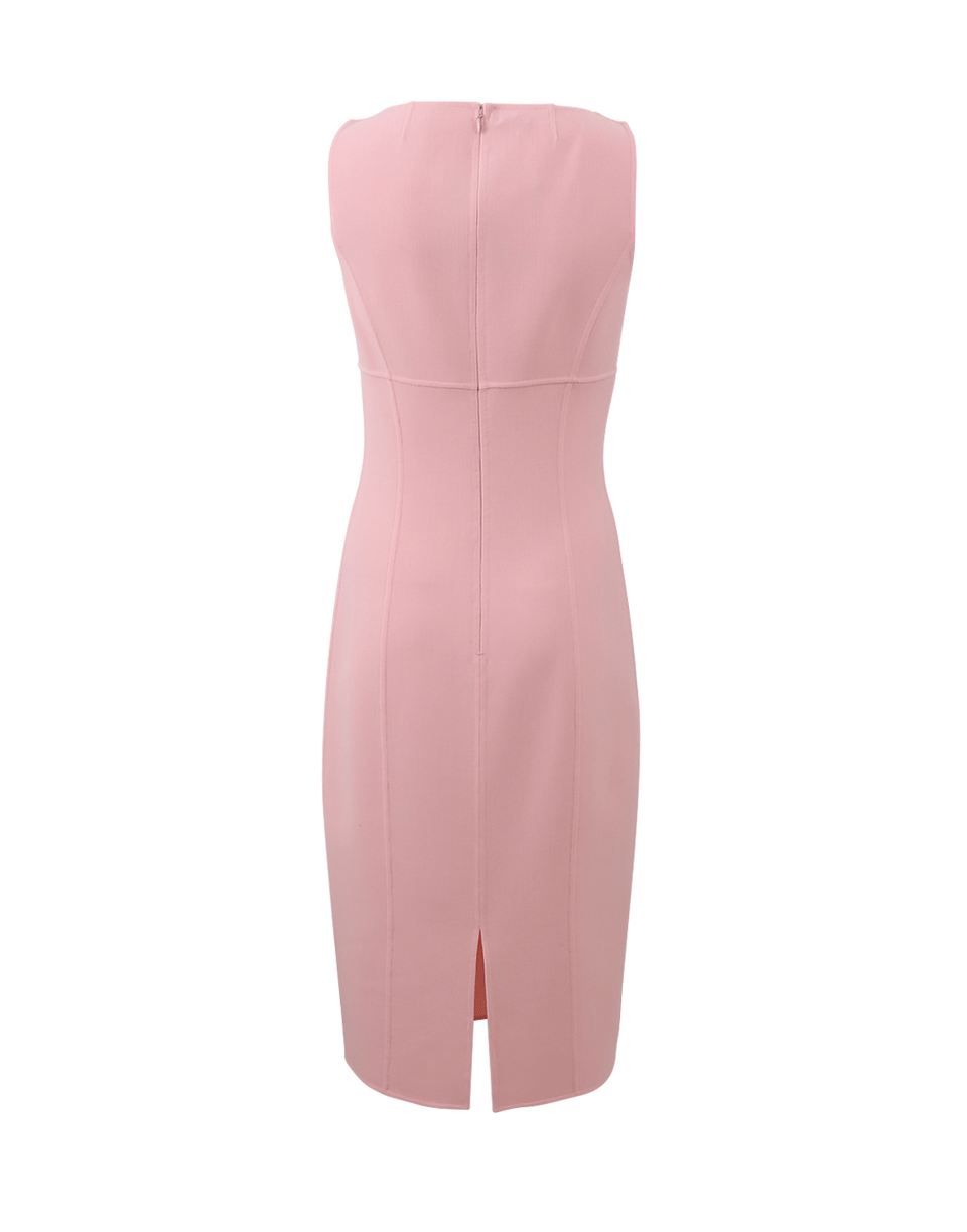 MICHAEL KORS-Scoopneck Sheath Dress-