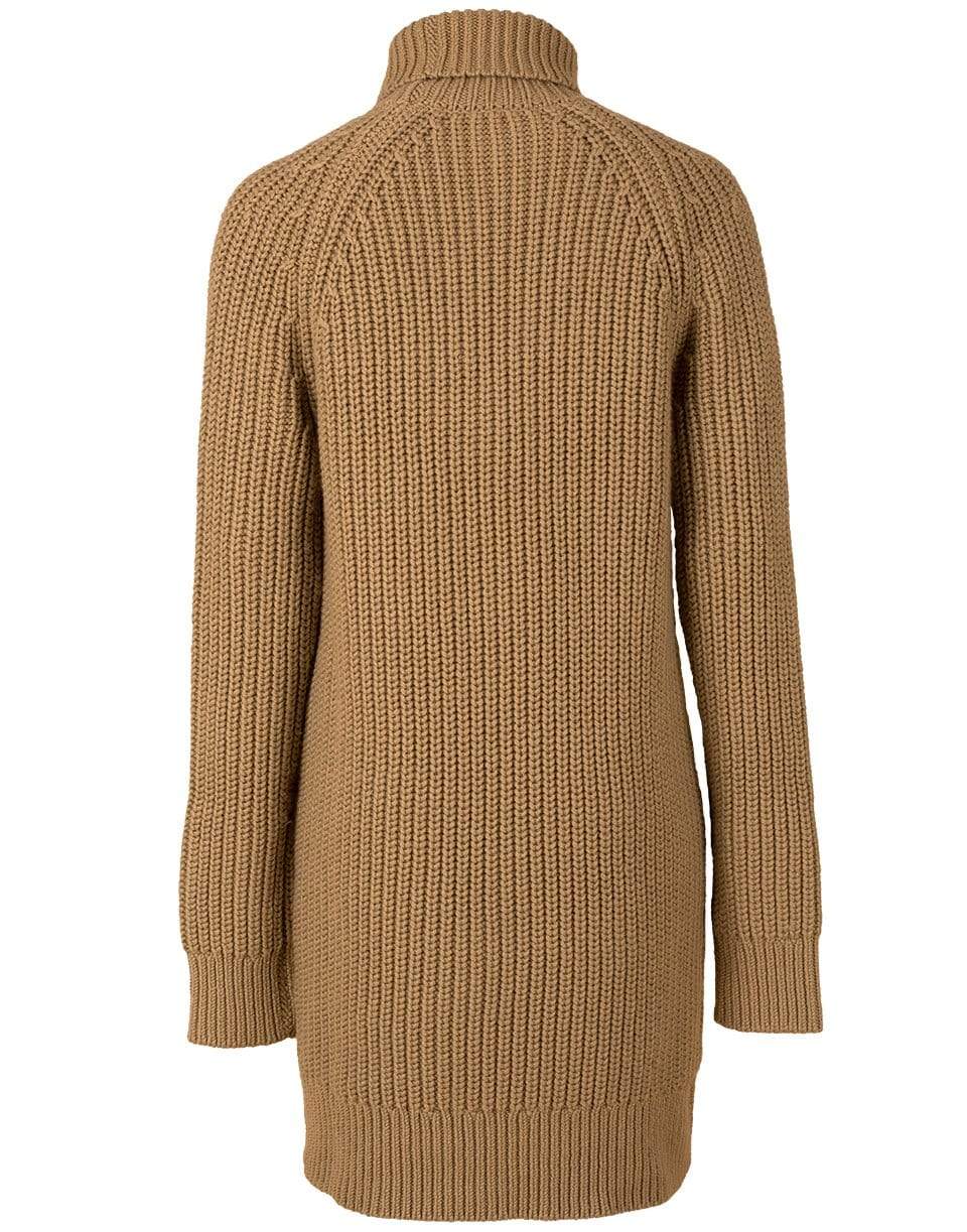 MICHAEL KORS-Shaker Turtleneck Dress - Barley-