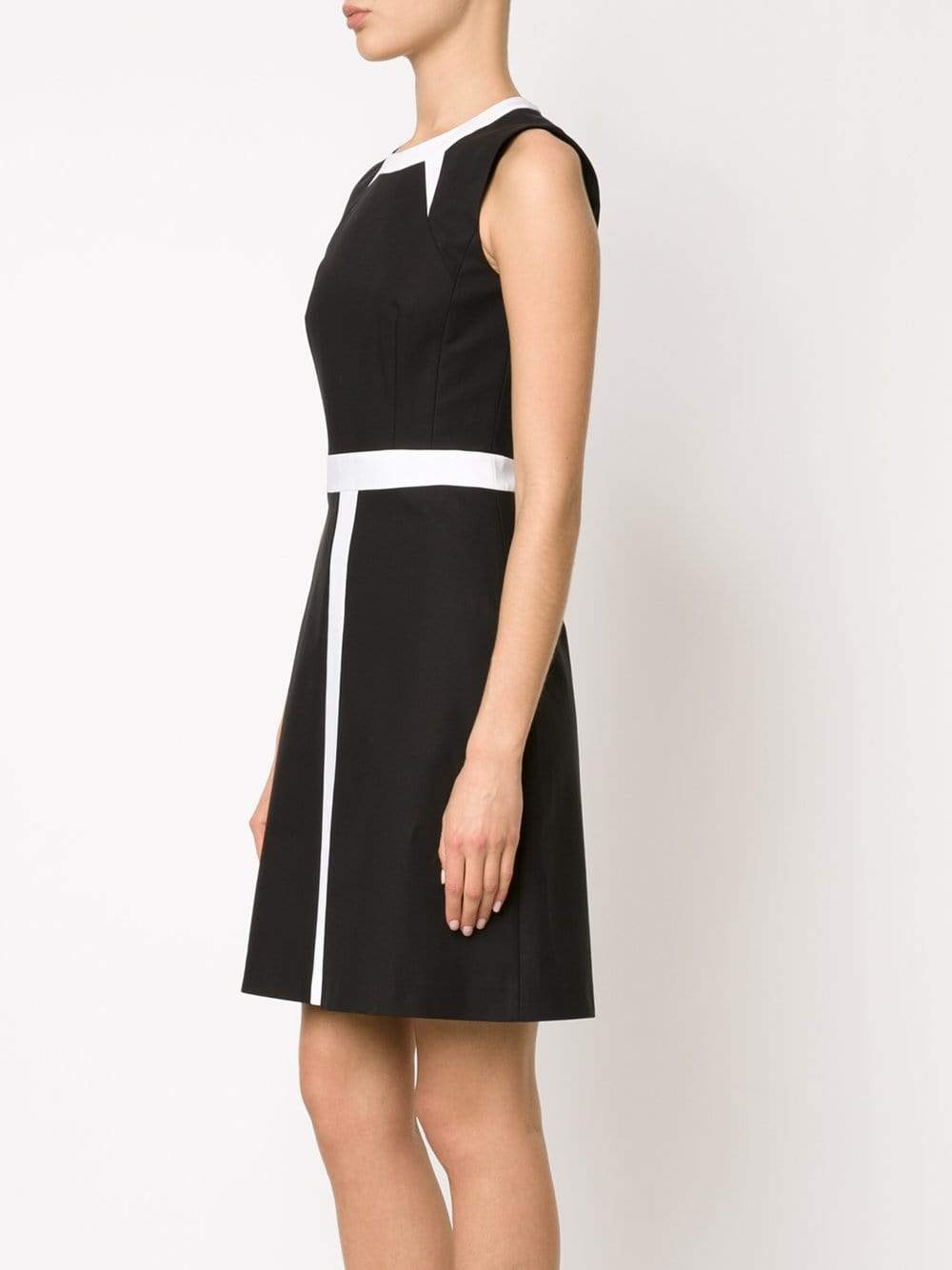 MICHAEL KORS-Banded Inset Dress-