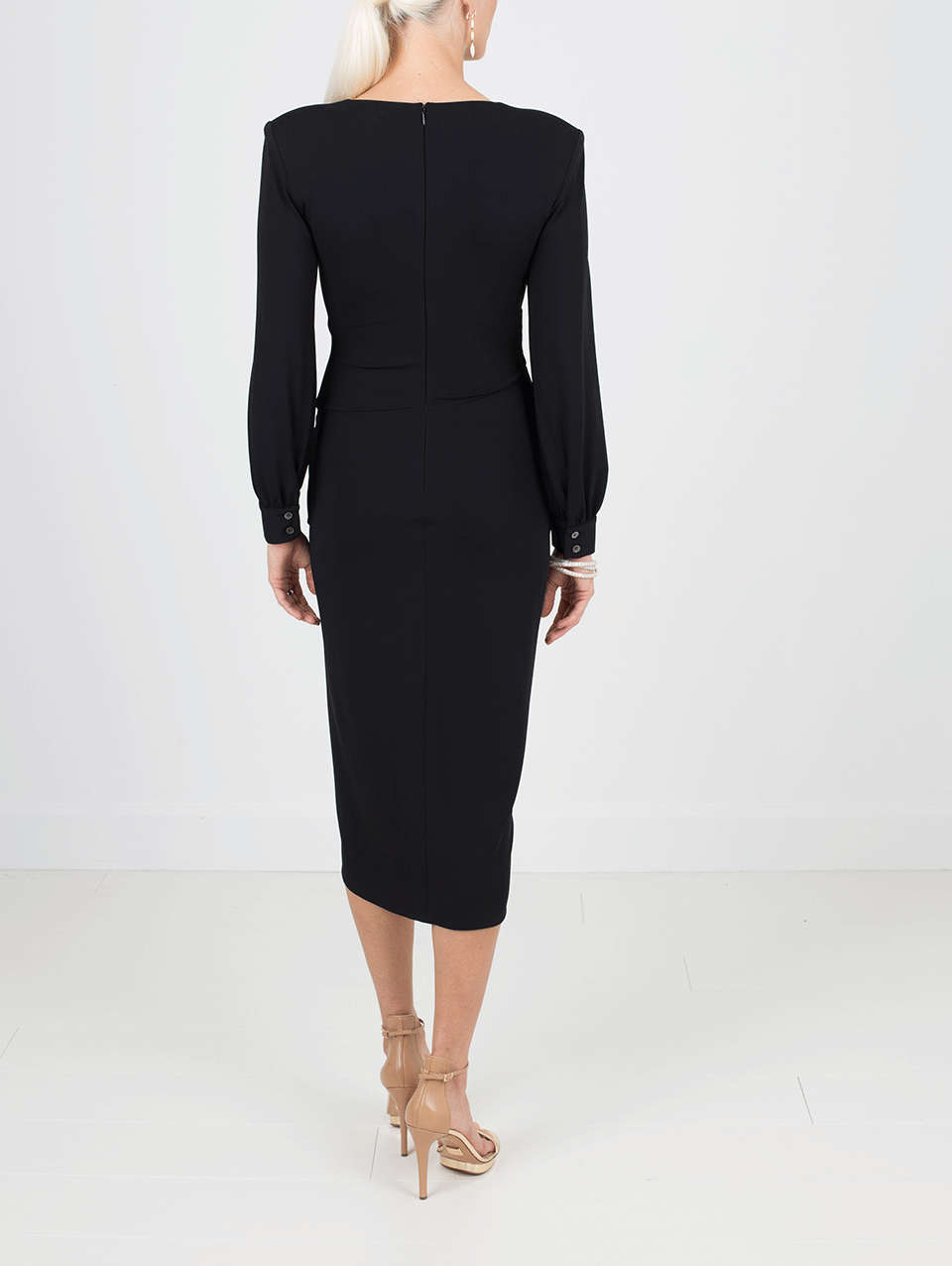 MICHAEL KORS-Stretch Matte Jersey Wrap Dress-