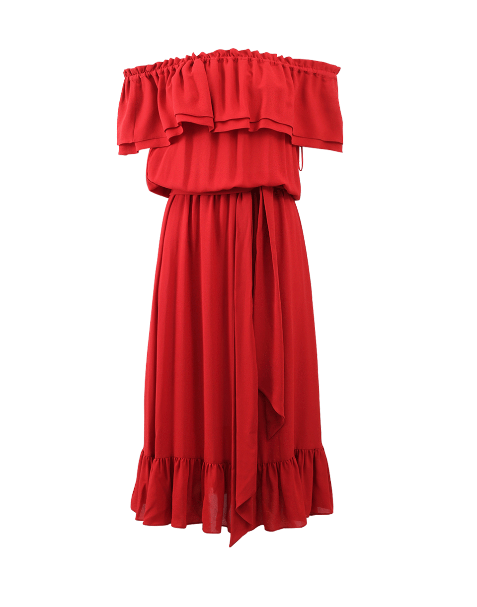 MICHAEL KORS-Off The Shoulder Dress-