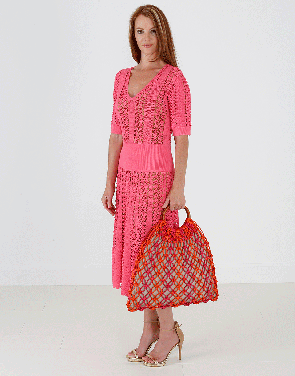 MICHAEL KORS-Crochet Dress-