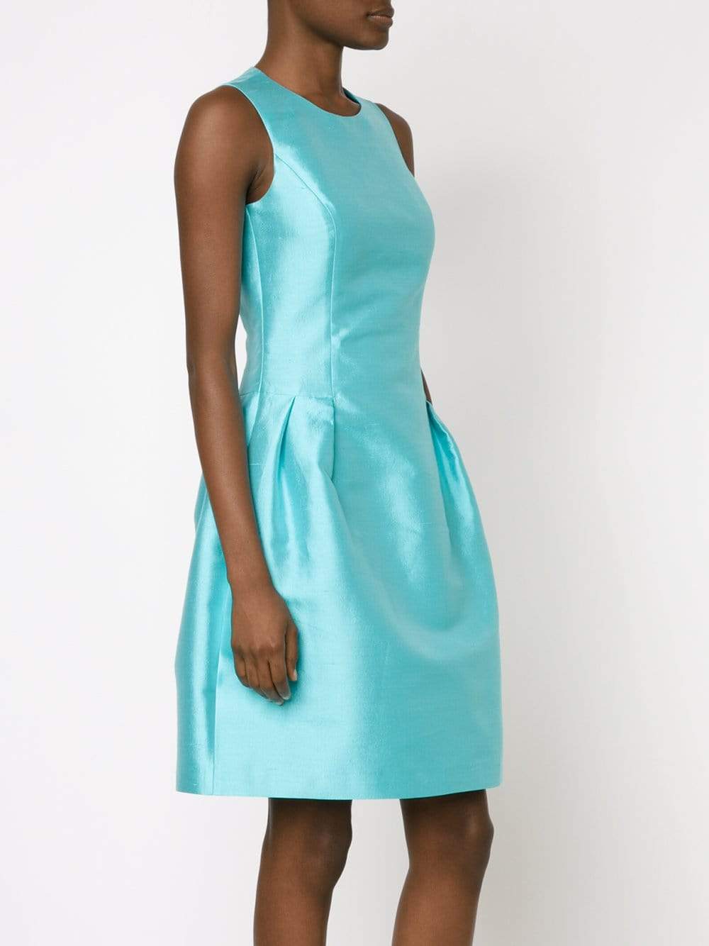 MICHAEL KORS-Shantung Bell Dress-