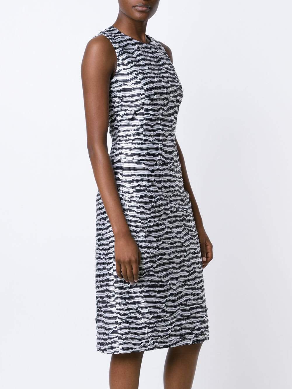 MICHAEL KORS-Textured Sheath Dress-
