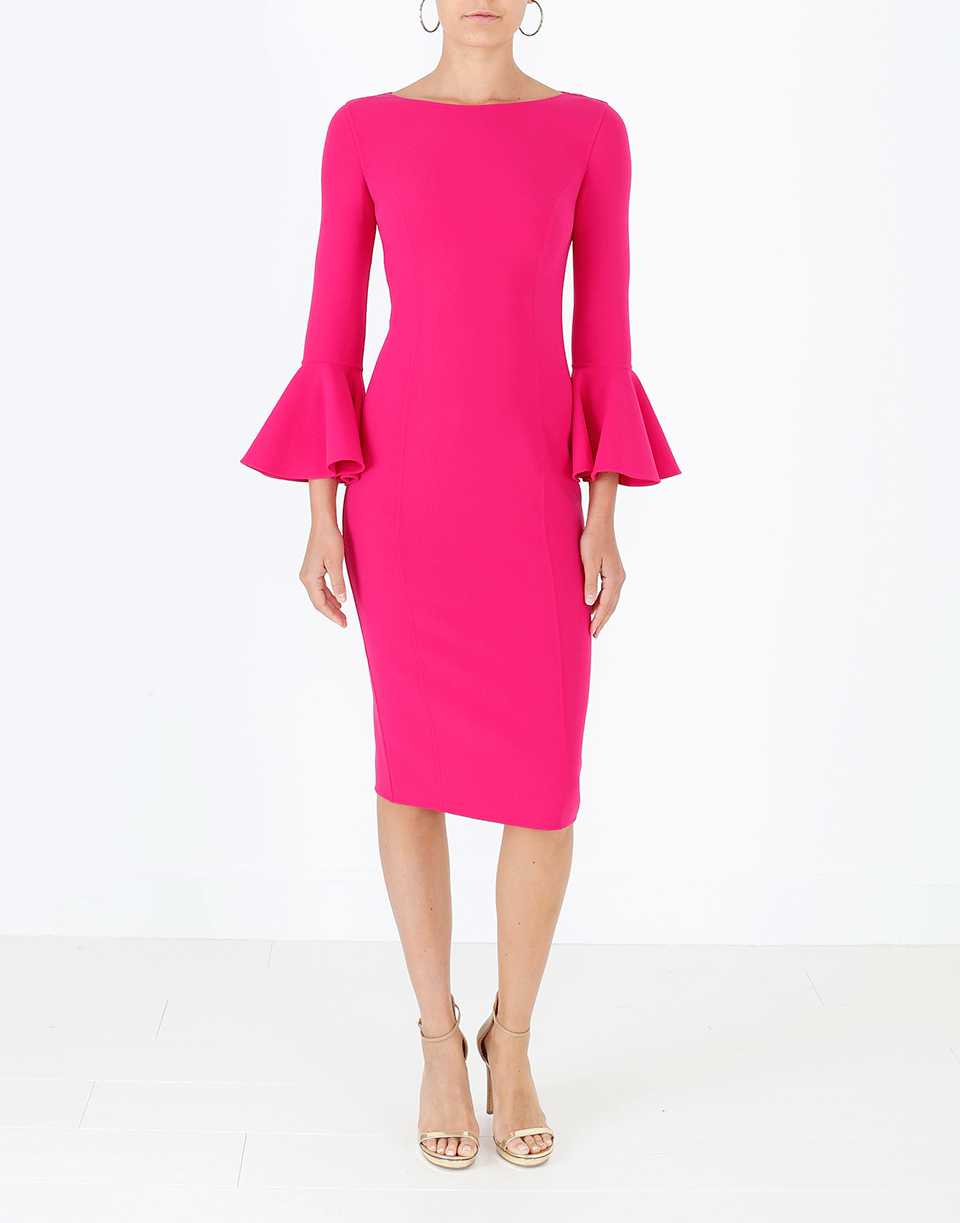 MICHAEL KORS-Bell Cuff Sheath Dress-