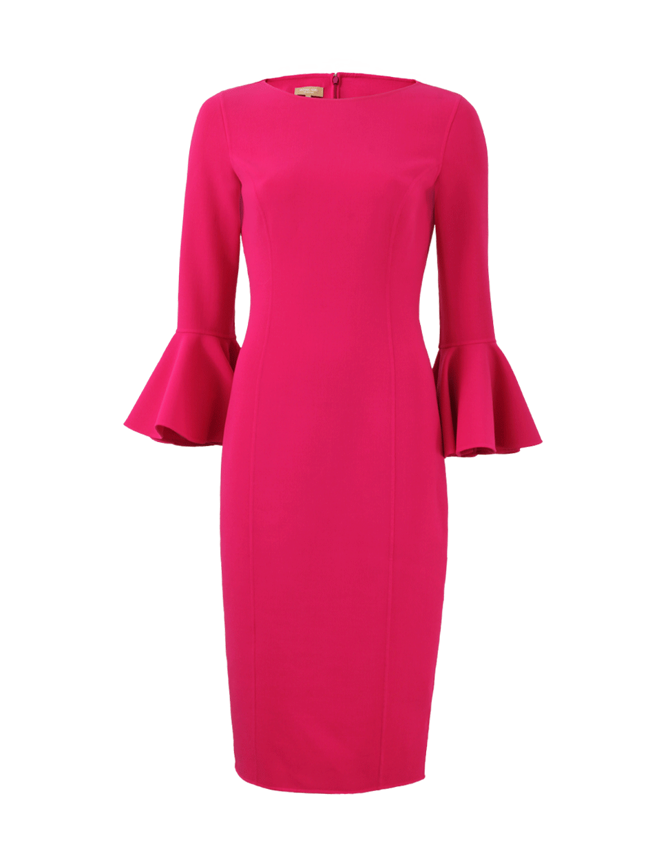 MICHAEL KORS-Bell Cuff Sheath Dress-