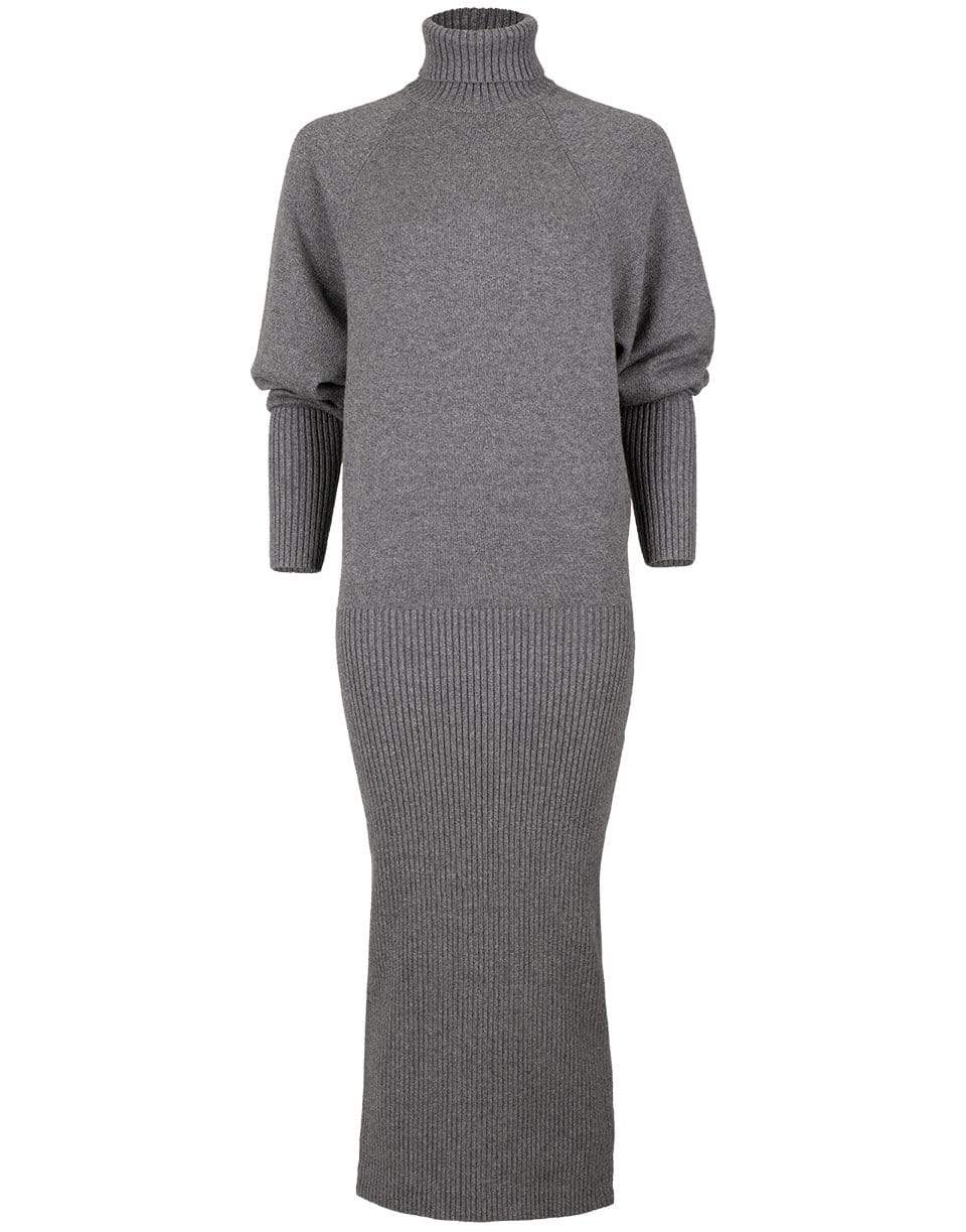 MICHAEL KORS-Raglan Turtleneck Dress-