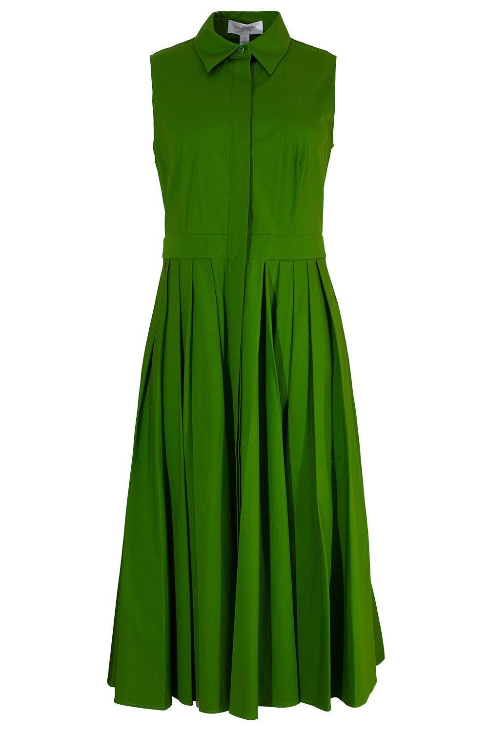 MICHAEL KORS-Sleeveless Shirt Dress-