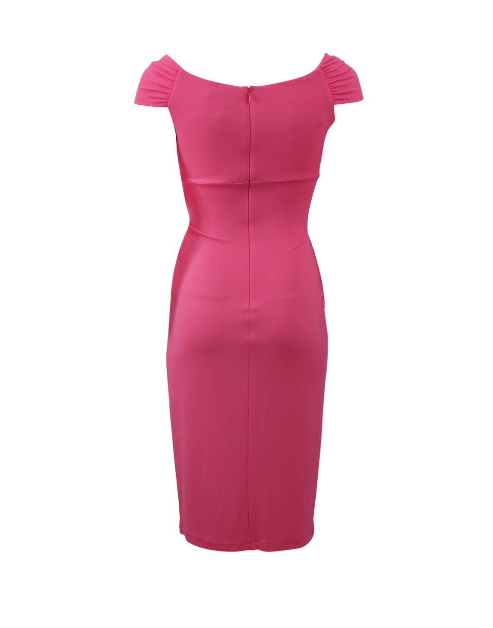 MICHAEL KORS-Off Shoulder Jersey Dress-