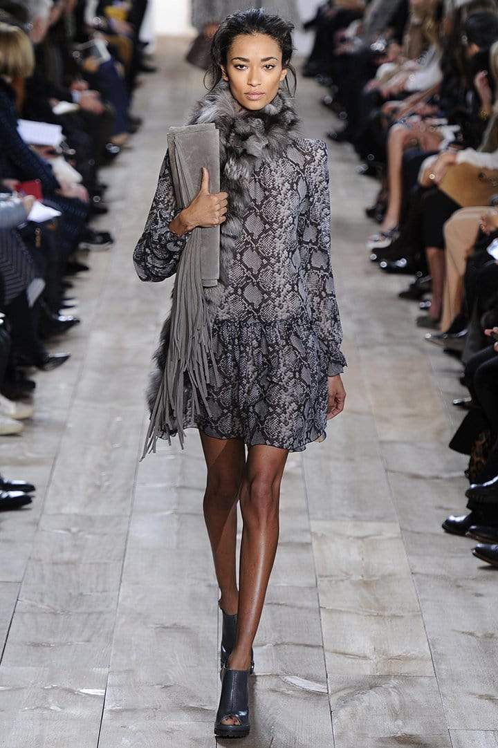 MICHAEL KORS-Drop Waist Dress-