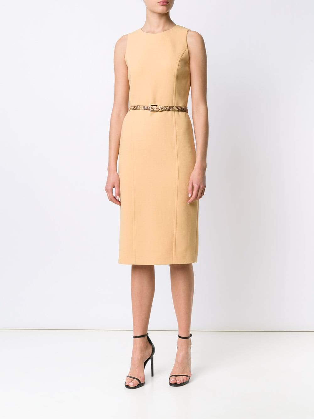 MICHAEL KORS-Belted Sheath Dress-