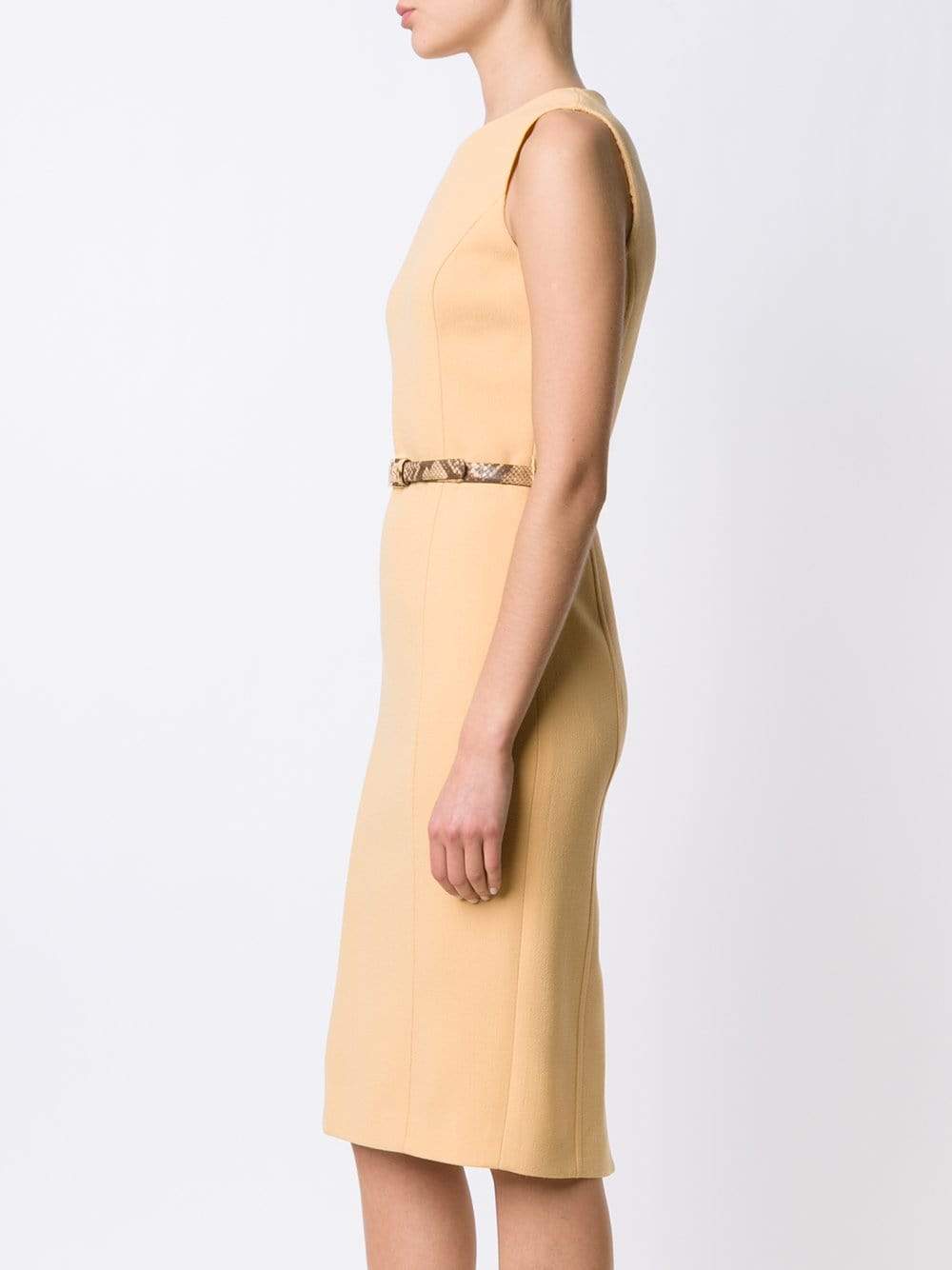 MICHAEL KORS-Belted Sheath Dress-