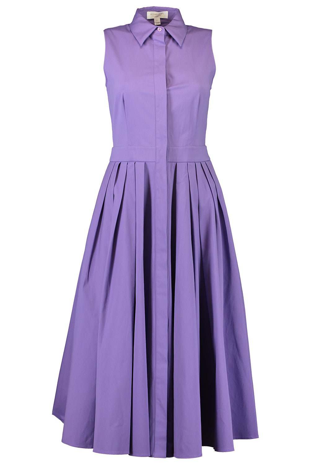 MICHAEL KORS-Sleeveless Shirt Dress-