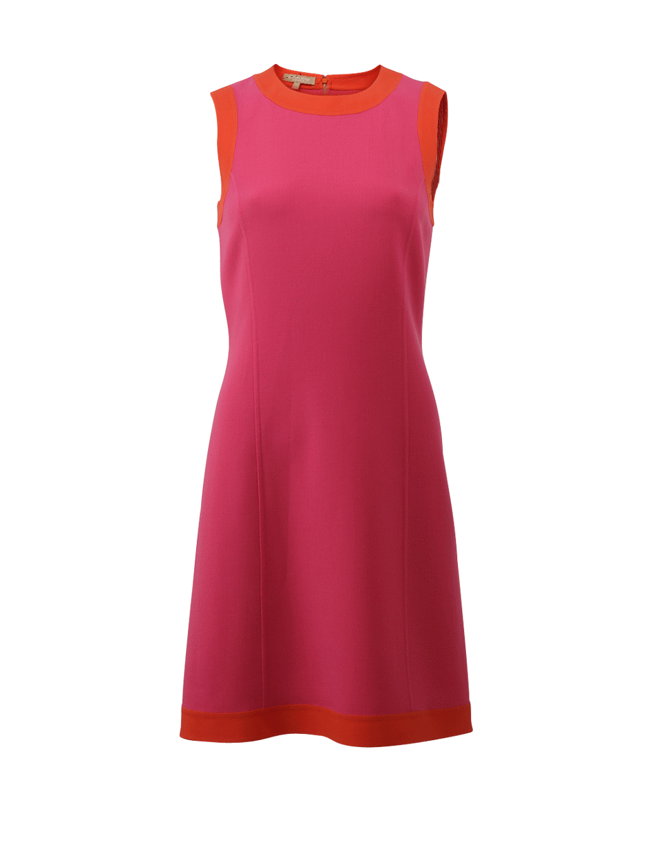 MICHAEL KORS-Contrast Band Dress-