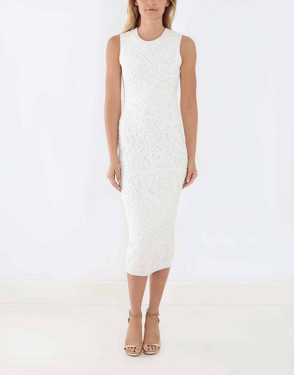 MICHAEL KORS-Soutache Embroidered Sheath Dress-