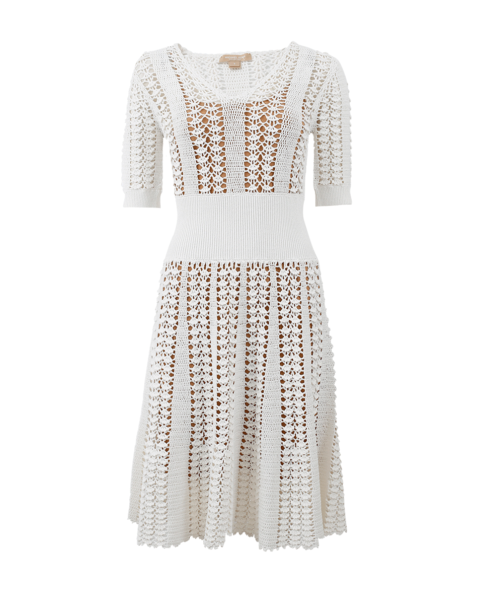Michael kors white crochet dress on sale