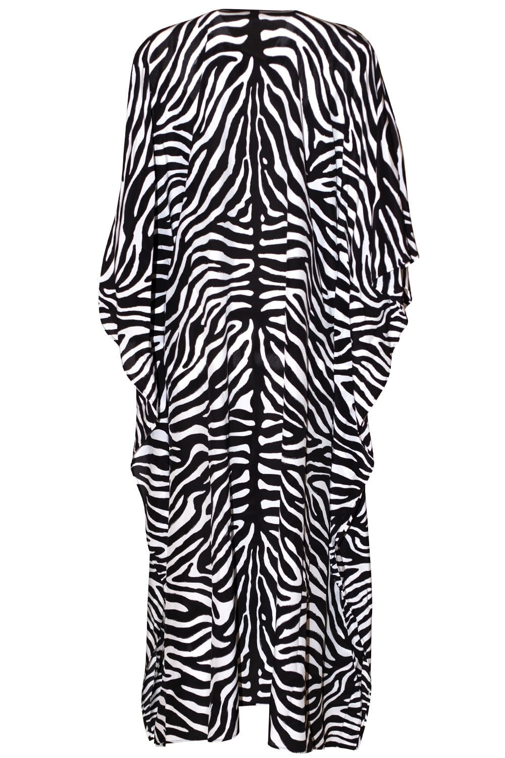 MICHAEL KORS-Printed Caftan-ZEBRA
