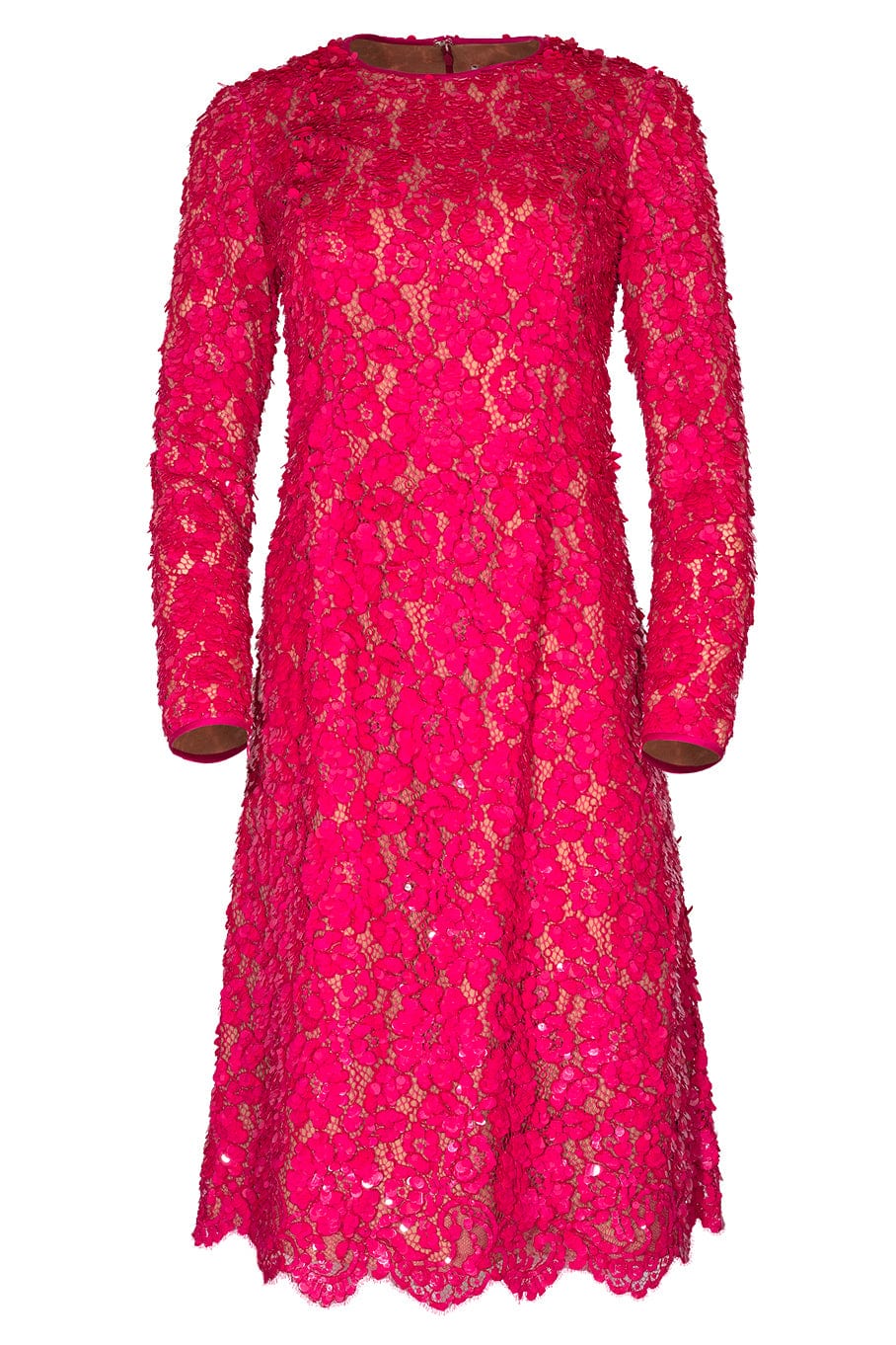 MICHAEL KORS-Paillette Hand Embroidered Dress-