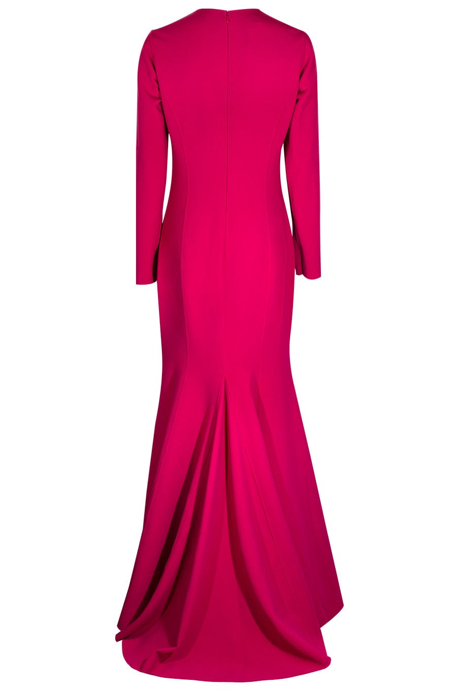 MICHAEL KORS-Long Sleeve Fishtail Gown-