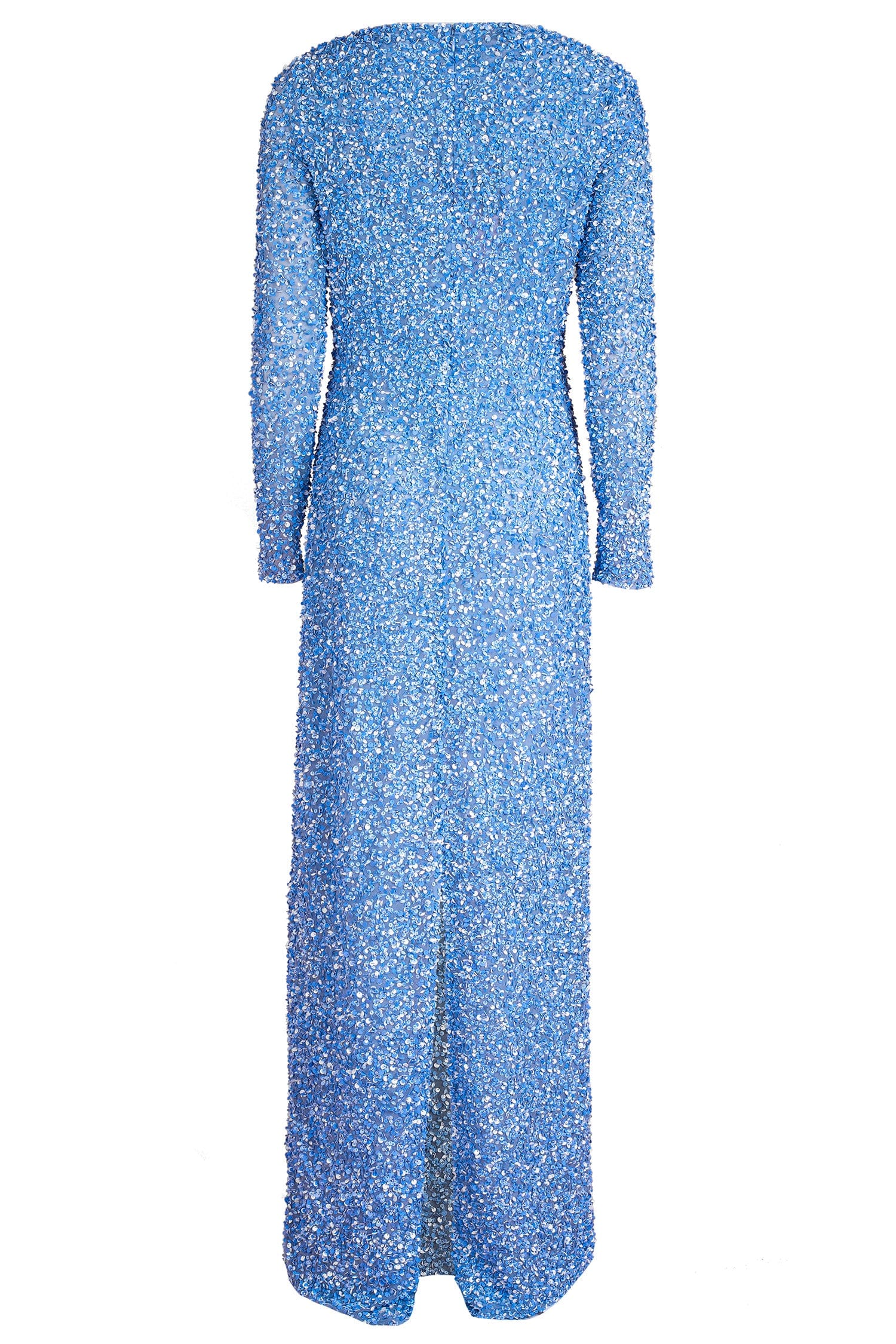 MICHAEL KORS-Floral Embellished Boatneck Gown-