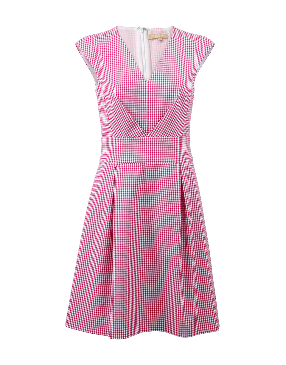 MICHAEL KORS-Jackie Gingham Dress-