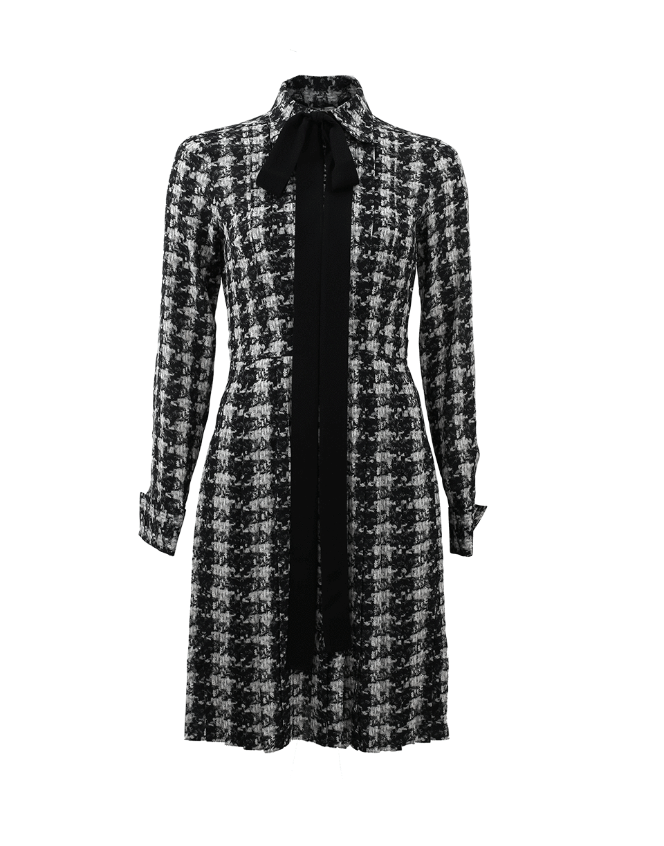 MICHAEL KORS-Pleated Shirt Dress-SLATE