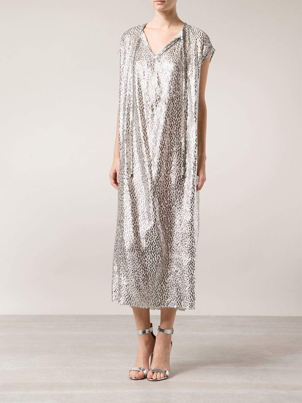 MICHAEL KORS-Slit Front Caftan-