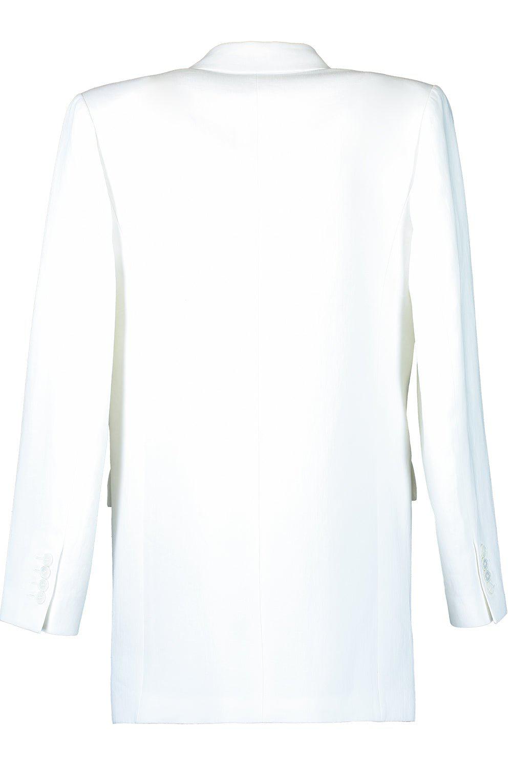 MICHAEL KORS-Boyfriend Blazer - White-