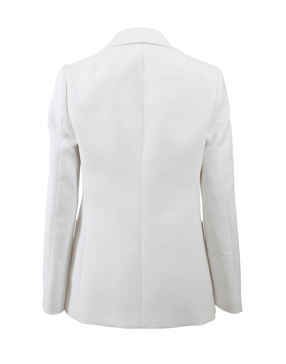 MICHAEL KORS-Patch Pocket Blazer-WHITE