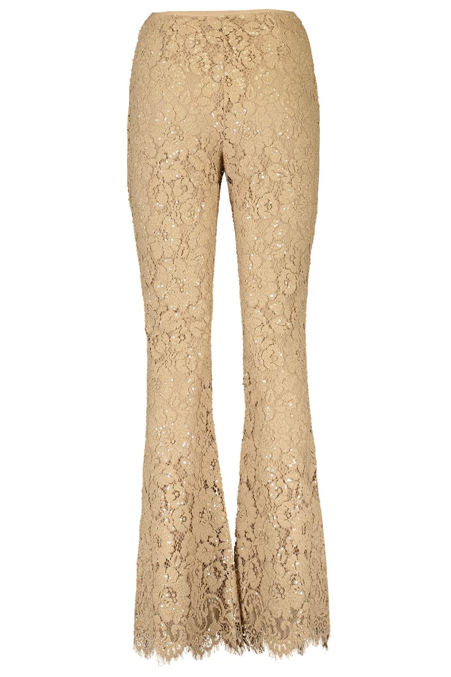 MICHAEL KORS-Paillette Lace Flare Pant - Floral-