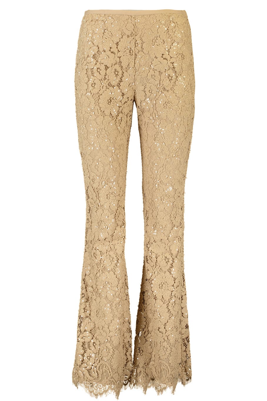 MICHAEL KORS-Paillette Lace Flare Pant - Floral-