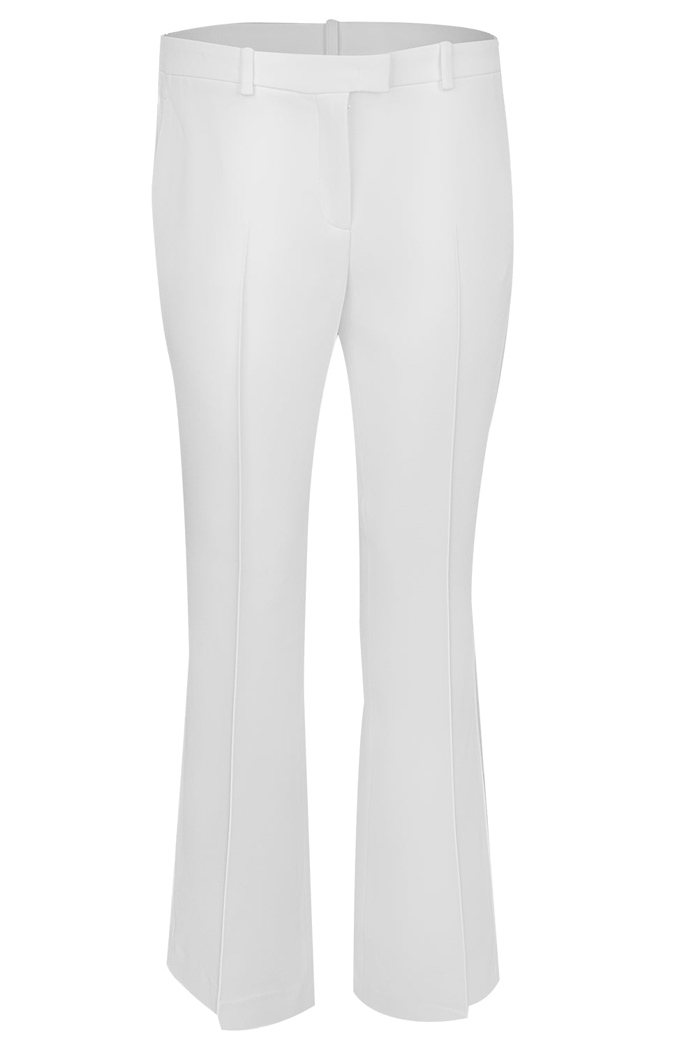 Haylee Trouser - Optic White CLOTHINGPANTCROPPED MICHAEL KORS COLLECTION   