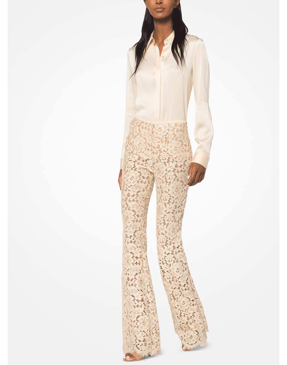 MICHAEL KORS-Lace Flare Pant-