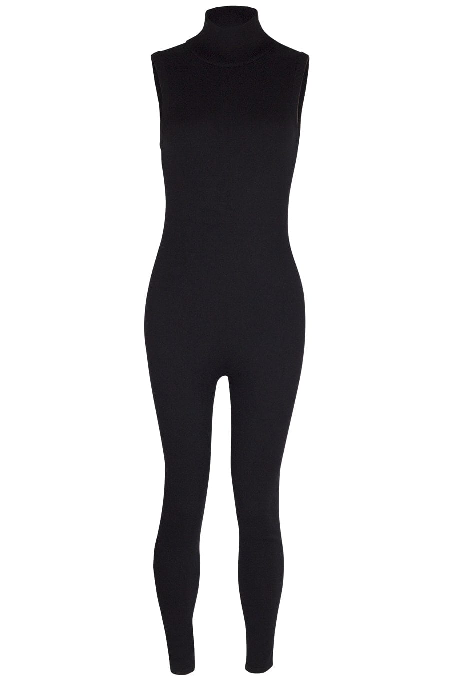 MICHAEL KORS-Turtleneck Catsuit - Black-