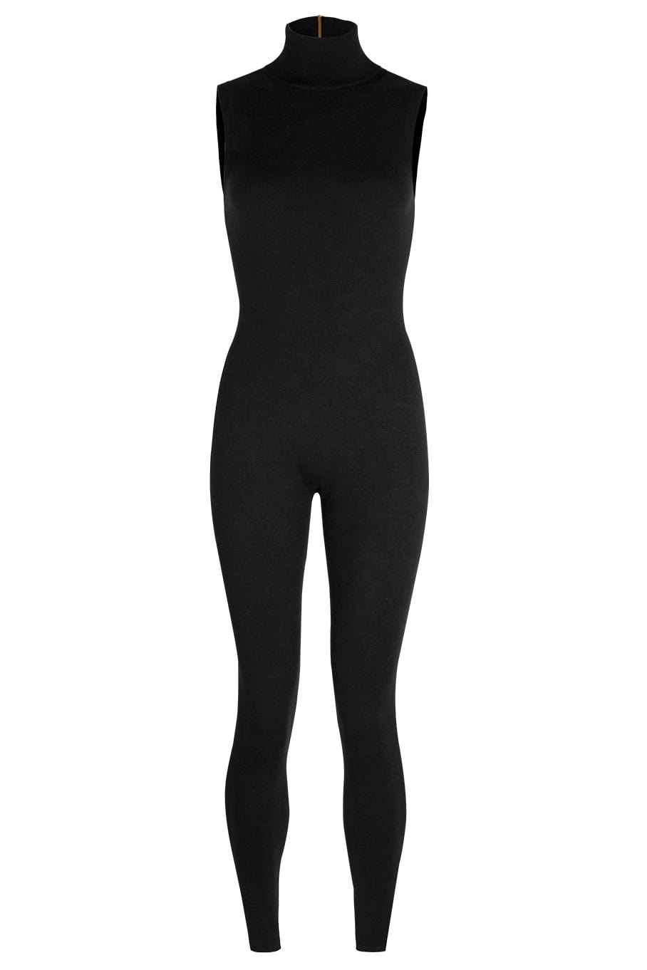 MICHAEL KORS-Turtleneck Catsuit - Chocolate-