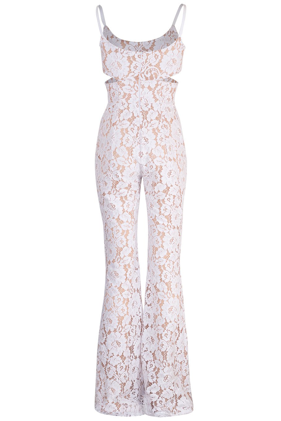 MICHAEL KORS-Cutout Flare Jumpsuit-