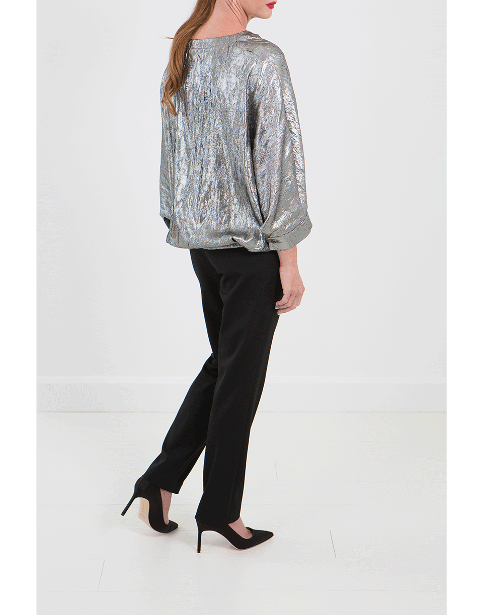 MICHAEL KORS-Stretch Pebble Side Zip Pant-