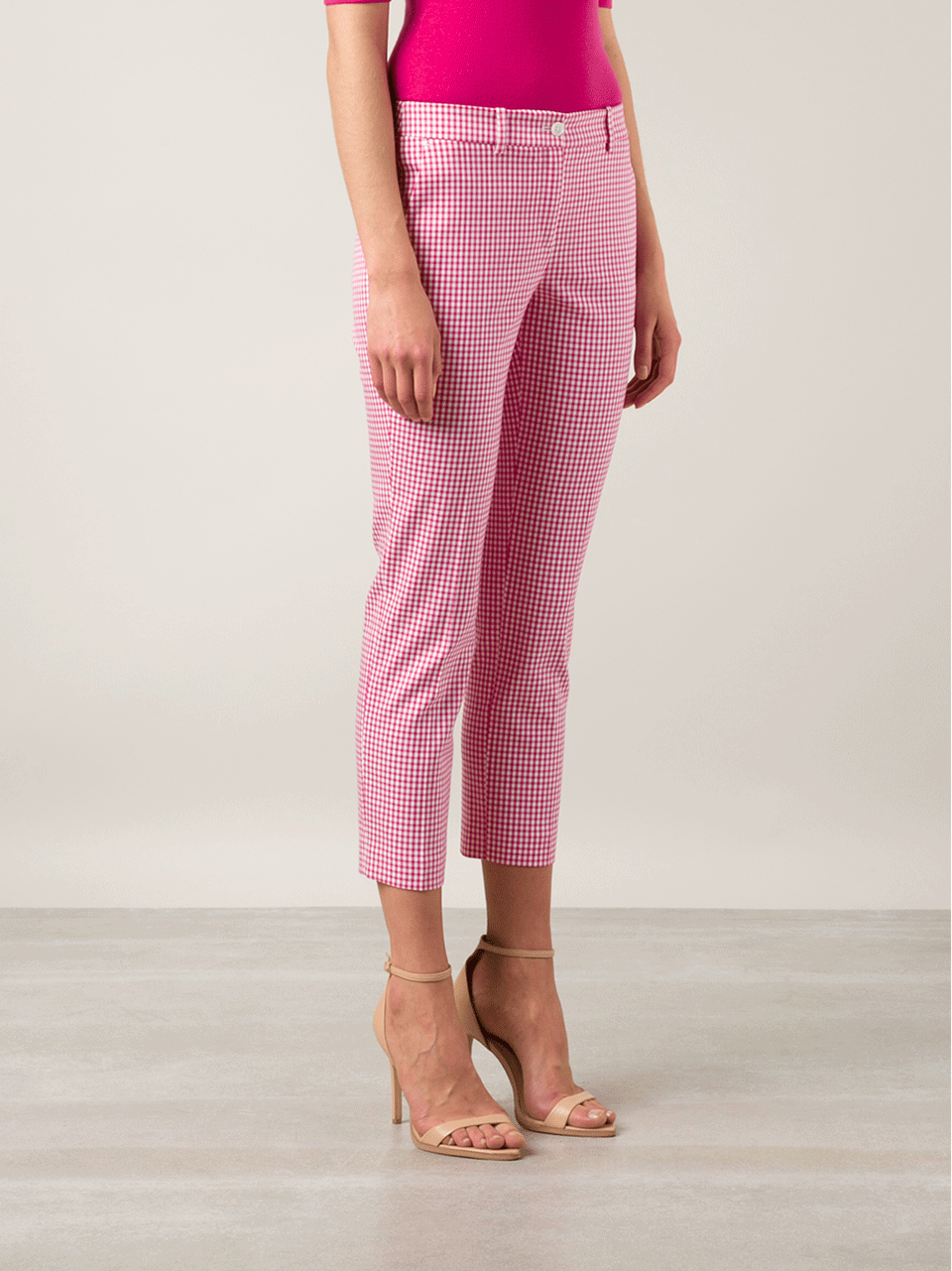 MICHAEL KORS-Gingham Samantha Pant-