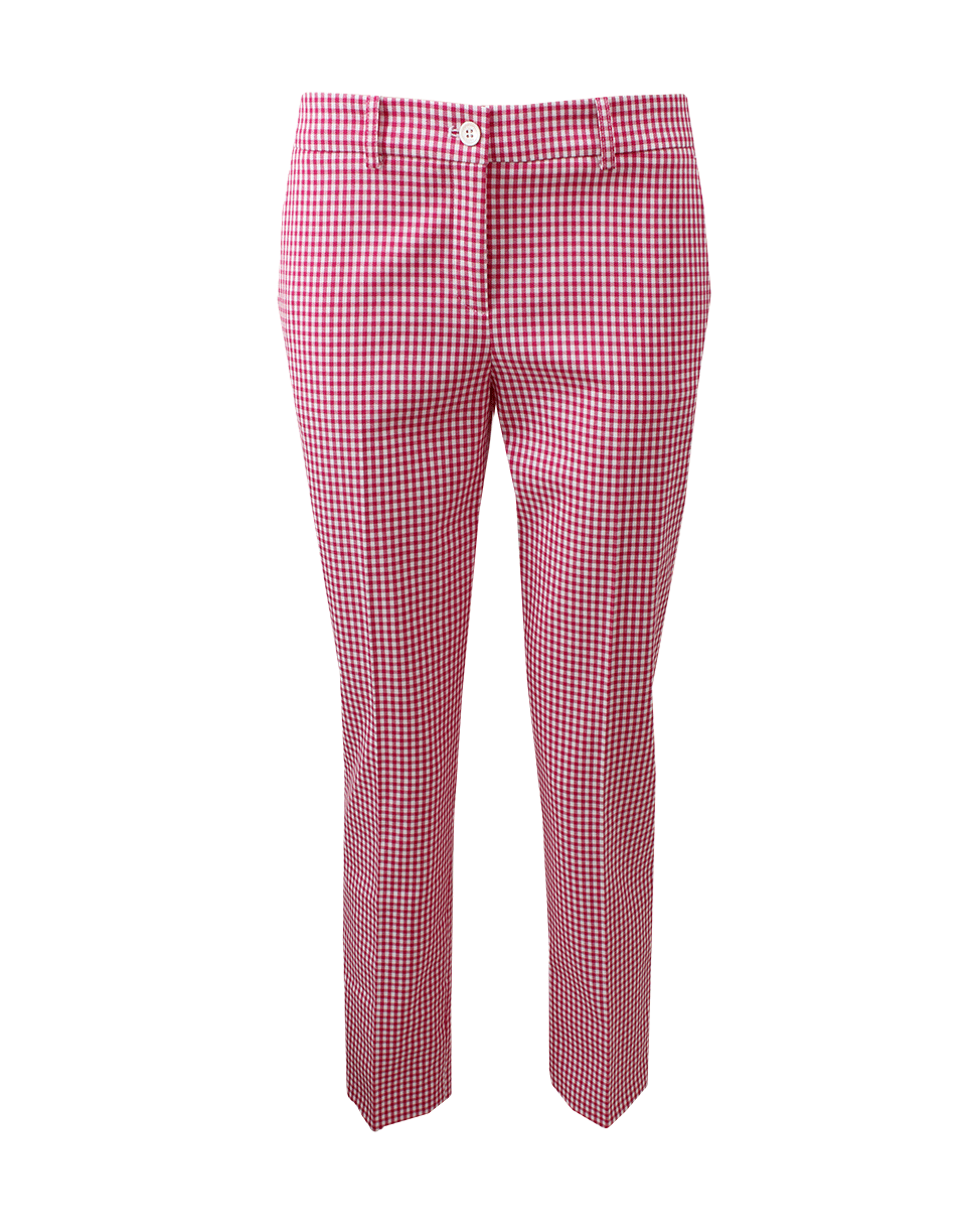 MICHAEL KORS-Gingham Samantha Pant-