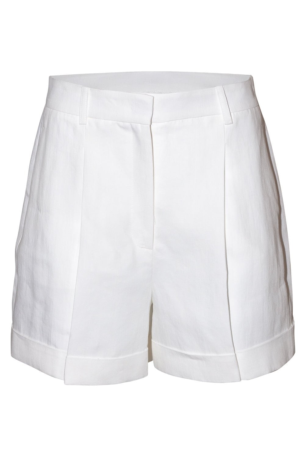 MICHAEL KORS-Pleated Cuff Shorts-