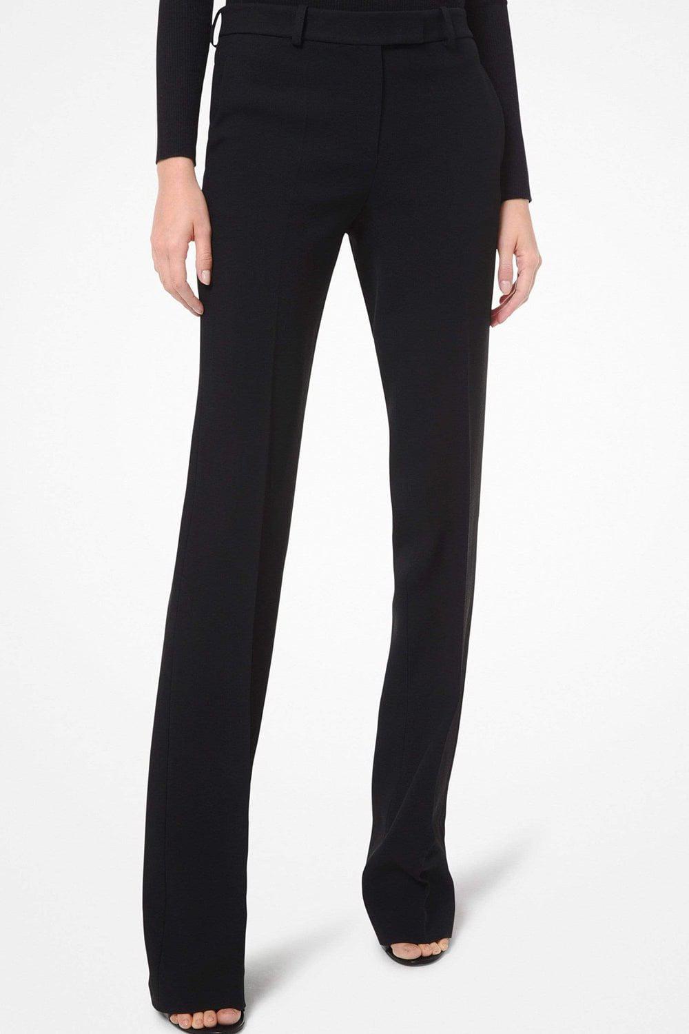 MICHAEL KORS-Black Hansen Straight Leg Trouser-
