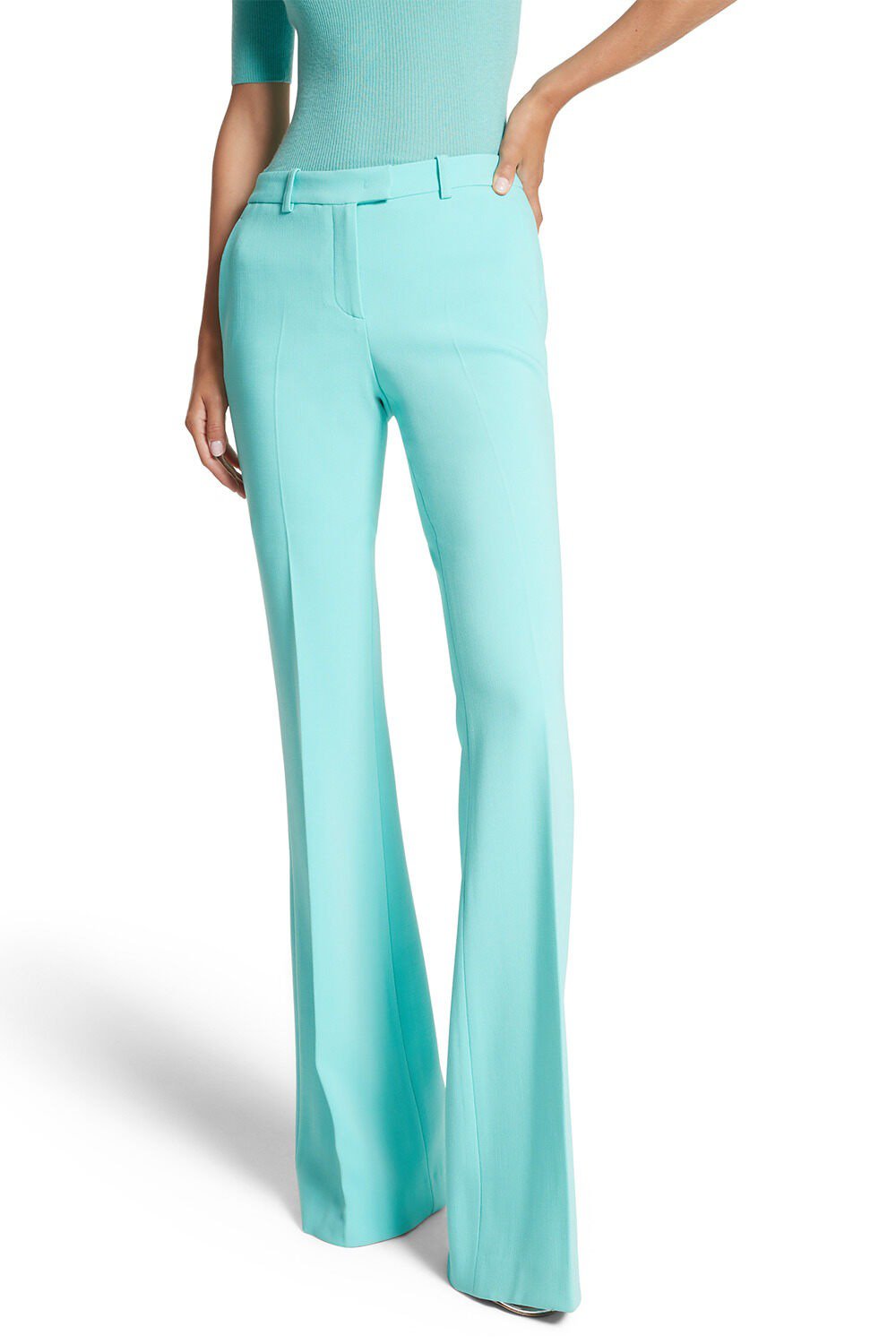 MICHAEL KORS-Haylee Trouser - Seafoam-