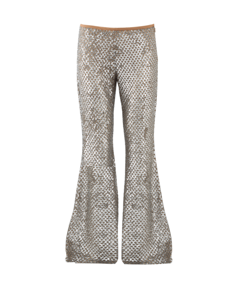 MICHAEL KORS-Sequin Mesh Flare Pant-