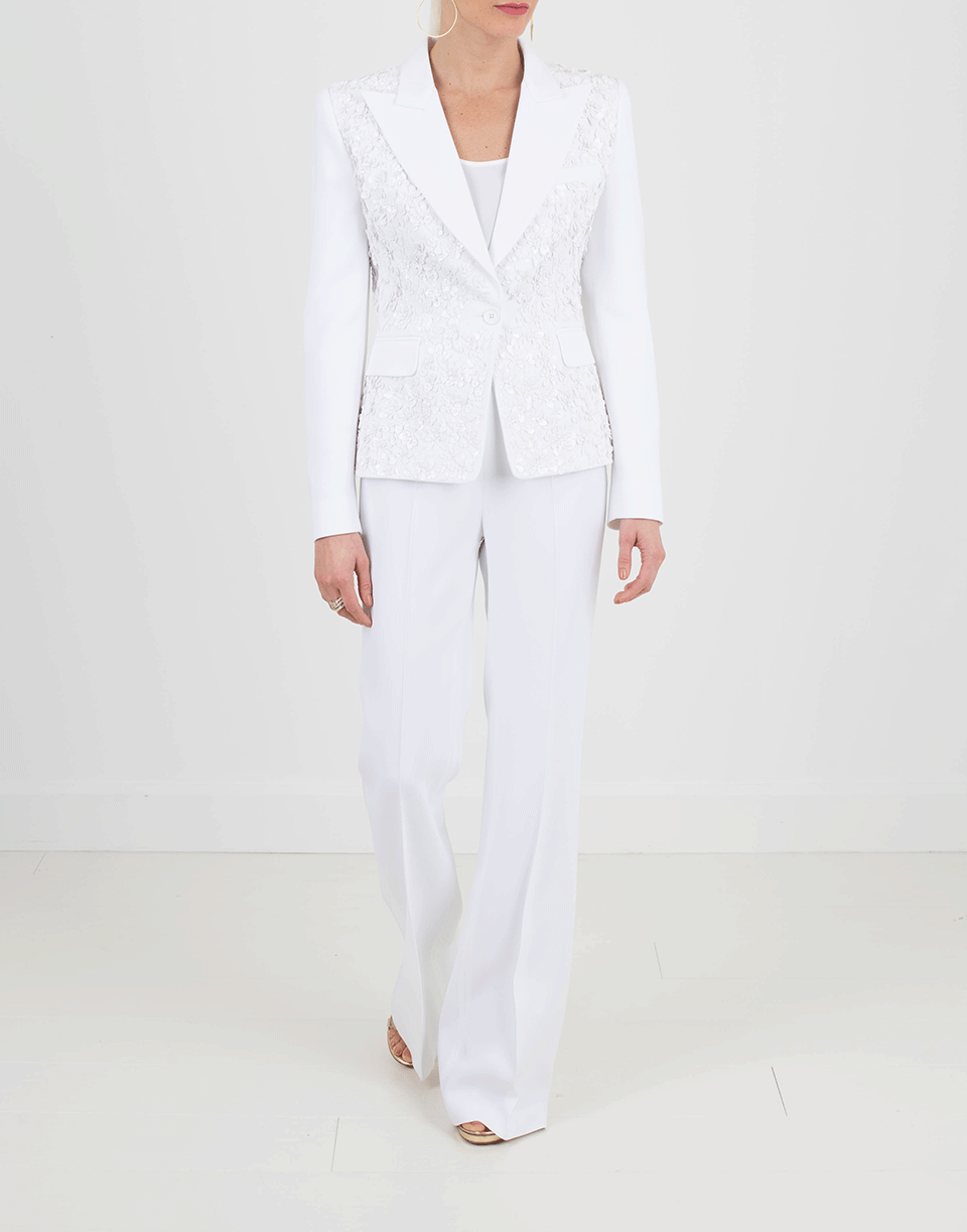 MICHAEL KORS-Double Crepe Sable Flare Pant-