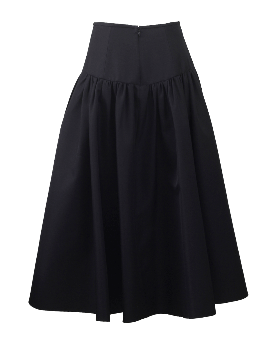 MICHAEL KORS-Shirred Back Skirt-