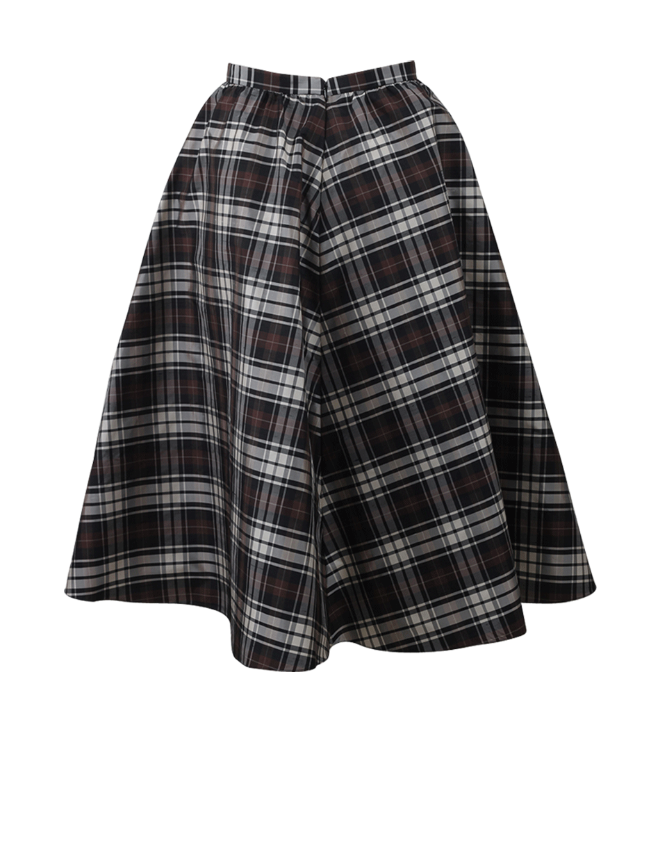 MICHAEL KORS-Madras Drindle Skirt-