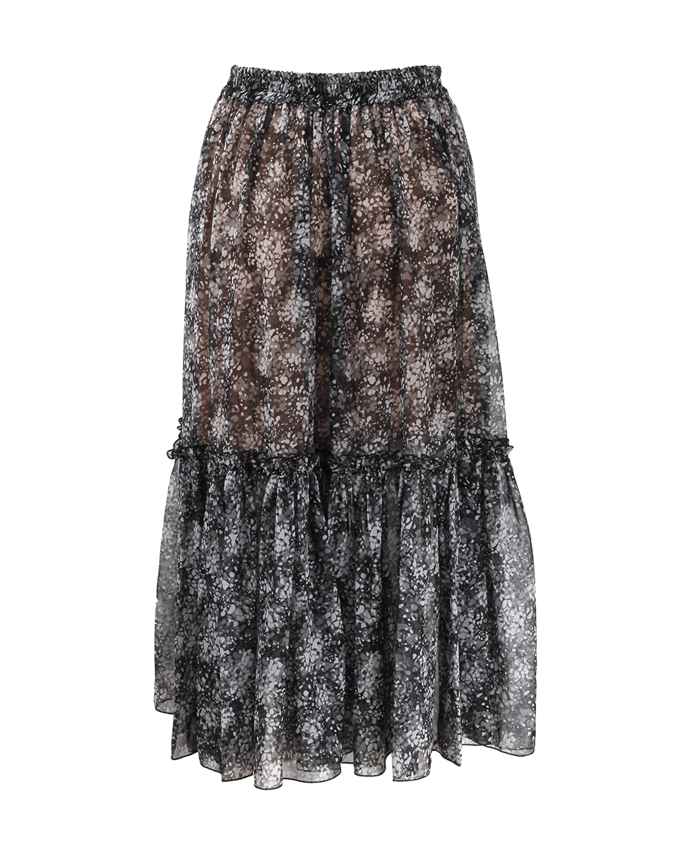 MICHAEL KORS-Ruffle Peasant Skirt-